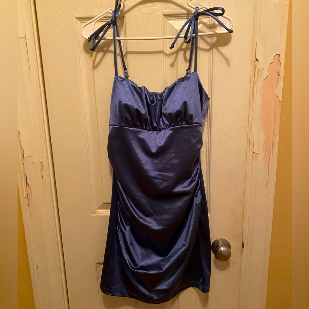 Never worn blue dress